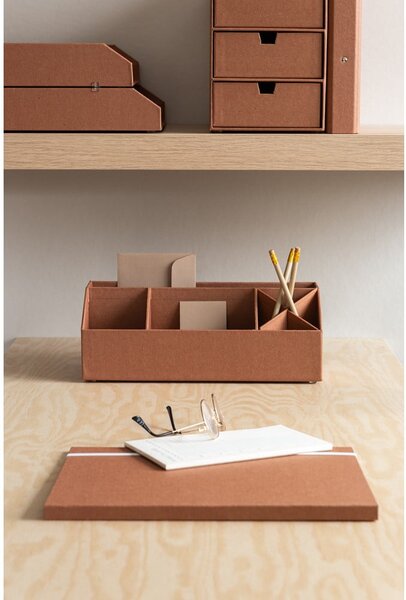 Картонен органайзер за канцеларски материали Elisa Restore Paper Laminate – Bigso