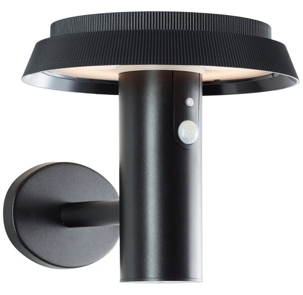 Brilliant - LED соларен стенен фенер с сензор ALVERO LED/4W/3,7V IP44