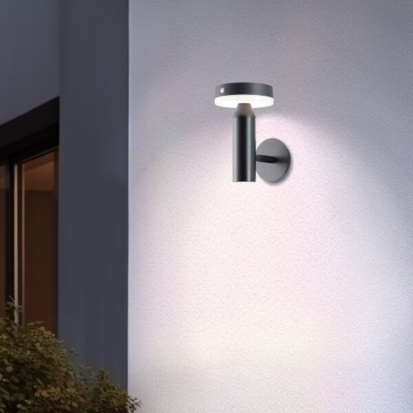 Brilliant - LED соларен стенен фенер с сензор MAGUA LED/4W/3,7V IP44