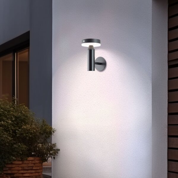 Brilliant - LED соларен стенен фенер с сензор MAGUA LED/4W/3,7V IP44