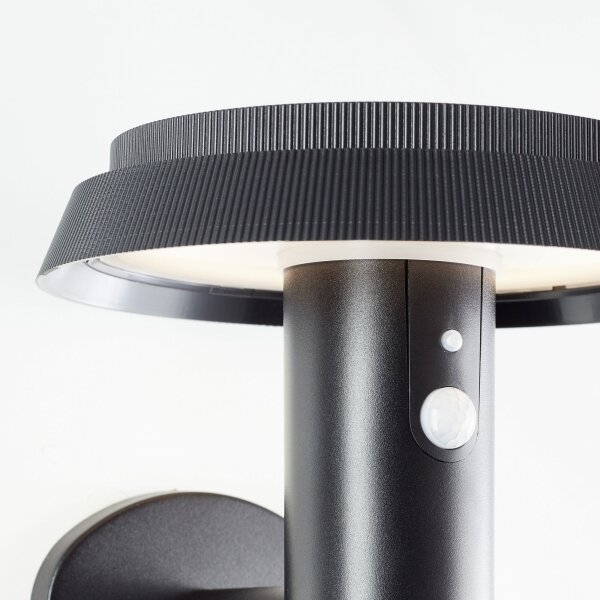 Brilliant - LED соларен стенен фенер с сензор ALVERO LED/4W/3,7V IP44