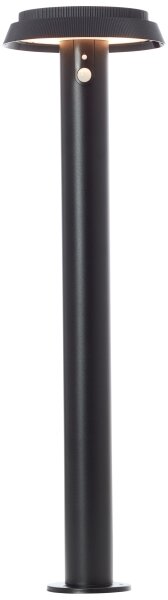 Brilliant - LED соларна лампа с сензор ALVERO LED/4W/3,7V 70 см IP44 черна