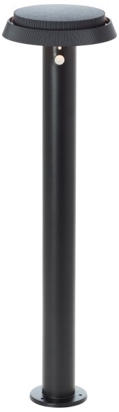 Brilliant - LED соларна лампа с сензор ALVERO LED/4W/3,7V 70 см IP44 черна