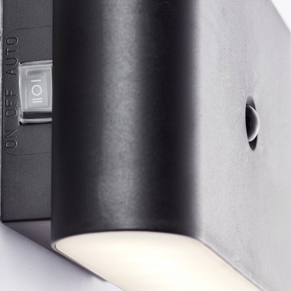 Brilliant - LED външно стенен осветител XINO LED/3W/5V IP44 с сензор