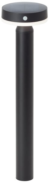 Brilliant - LED соларна лампа с сензор MAGUA LED/4W/3,7V 50,2 см IP44 черна