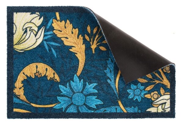 Изтривалка 40x60 cm William Morris Blue – Artsy Doormats