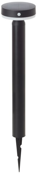 Brilliant - LED соларна лампа с сензор MAGUA LED/4W/3,7V 50,2 см IP44 черна