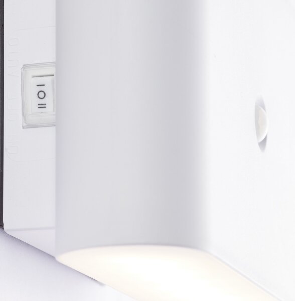 Brilliant - LED външно стенен осветител XINO LED/3W/5V IP44 с сензор