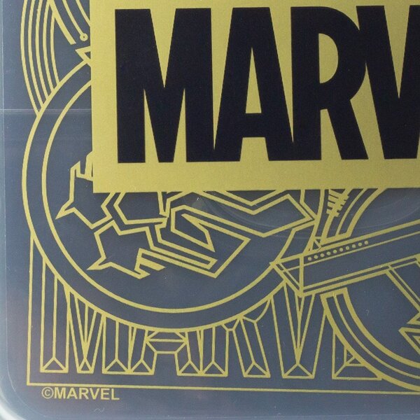 Черна пластмасова детска кутия за храна Marvel – STOR
