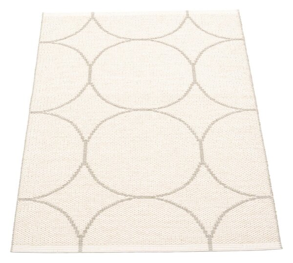 Кремав килим за открито и закрито 70x100 cm Boo Linen – Pappelina