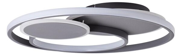 Brilliant - LED Димируем плафон RUNDA LED/50W/230V 3000-6500K черен + + д.у