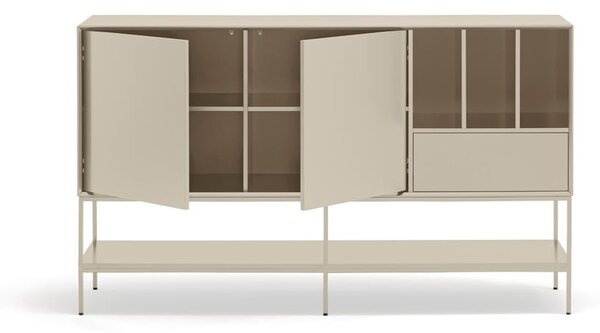 Кремав скрин 166x98x45 cm Platt – Teulat