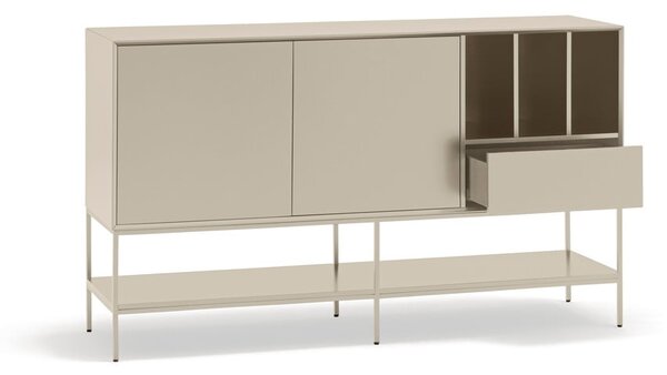 Кремав скрин 166x98x45 cm Platt – Teulat