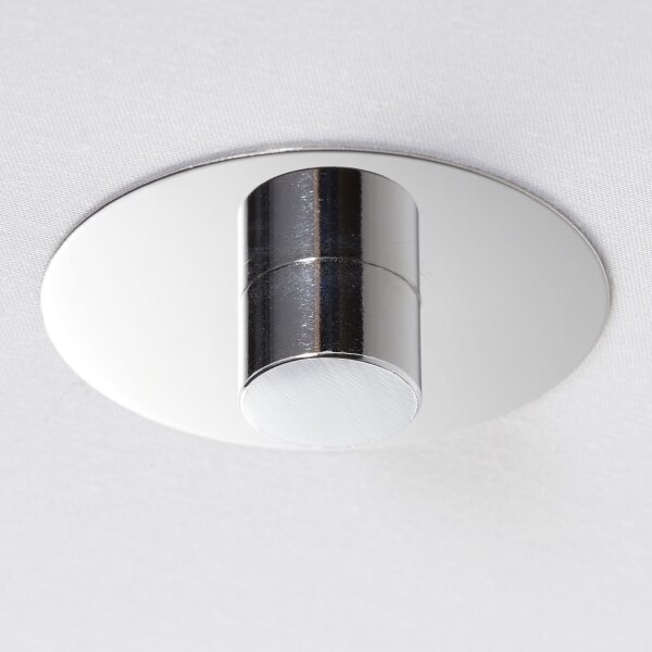 Brilliant - Полилей за повърхностен монтаж ANDRIA 3xE27/60W/230V Ø 60 см бял