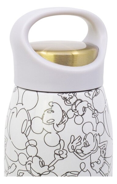 Бял детски термос от неръждаема стомана 665 ml Mickey Mouse – STOR
