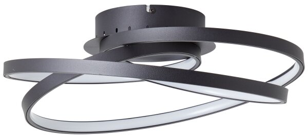 Brilliant - LED Плафониера LABYRINTH LED/40W/230V Ø 39,5 см черен