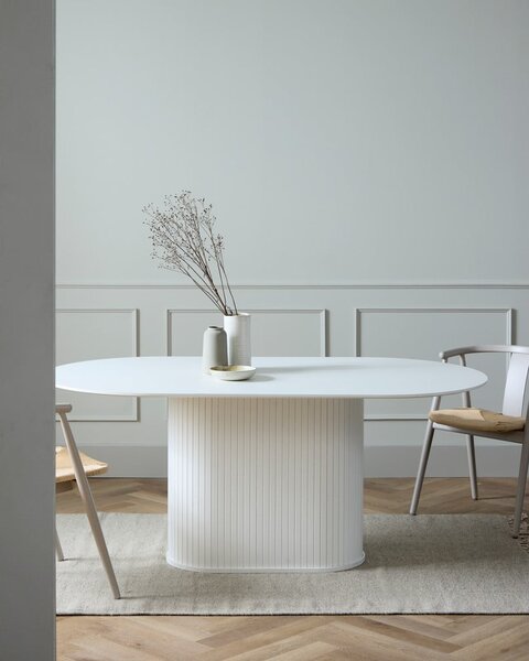 Кръгла трапезна маса 95x180 cm Nola – Unique Furniture