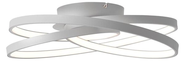 Brilliant - LED Плафониера LABYRINTH LED/40W/230V Ø 39,5 см сив