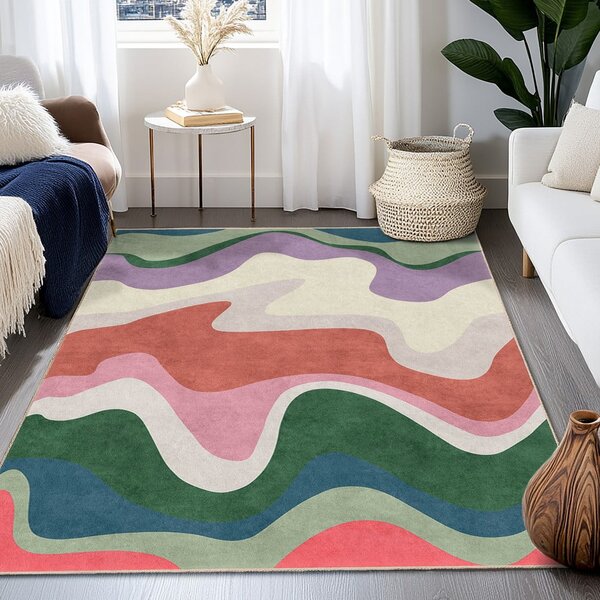 Килим подходящ за пране 120x180 cm Squiggly Breeze – Mila Home