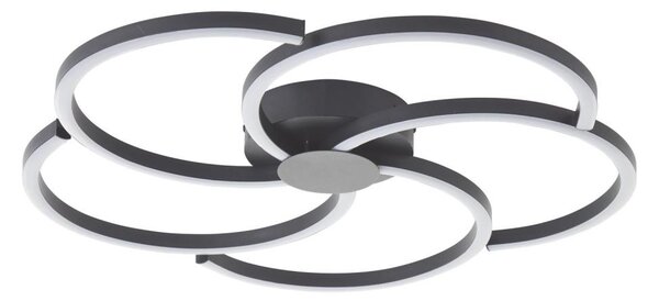 Brilliant - LED Димируем плафон FICO LED/32W/230V Ø 57 см черен
