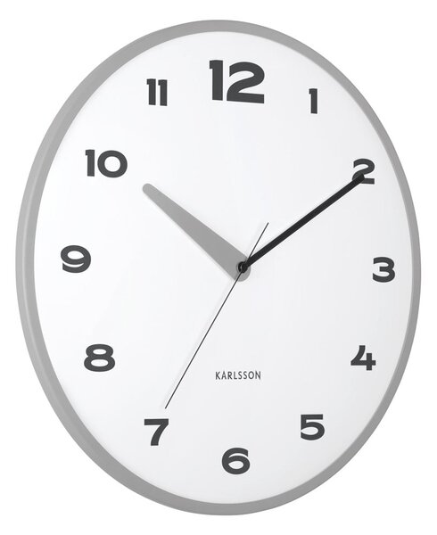 Стенен часовник ø 40 cm Brisk Dome – Karlsson