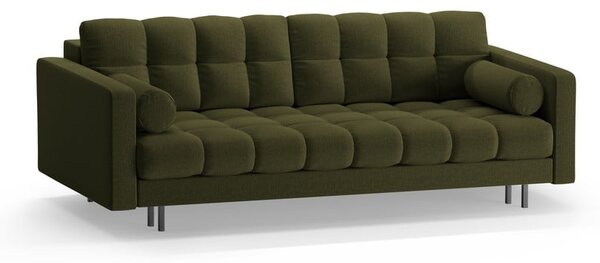 Зелен разтегателен диван с място за съхранение 222 cm Bali – Cosmopolitan Design