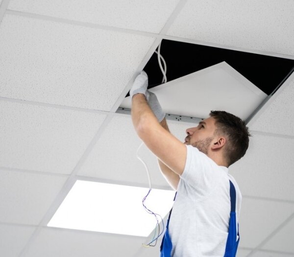LED Димируем панел за вграждане CAPRI LED/25/36/40W/230V 3000/4000/5700K IP44 60x60 см