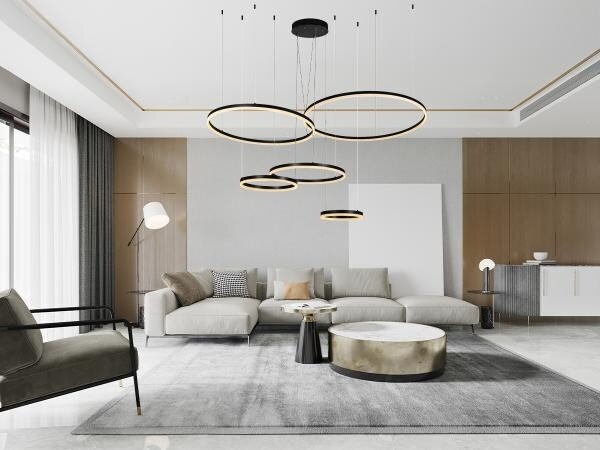 LED Димируем пендел LED/220W/230V 3000-6500K + дистанционно управление