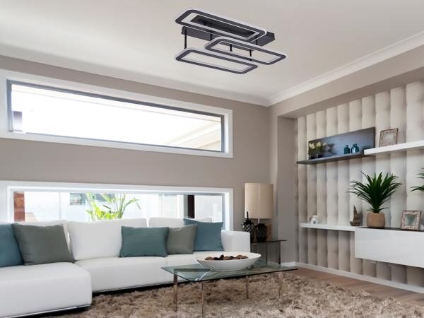 LED Димируем полилей за повърхностен монтаж LED/90W/230V 3000-6500K + дистанционно управление