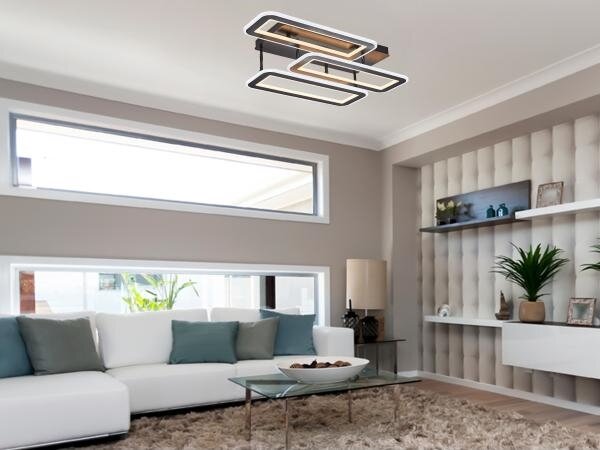 LED Димируем полилей за повърхностен монтаж LED/90W/230V 3000-6500K + дистанционно управление