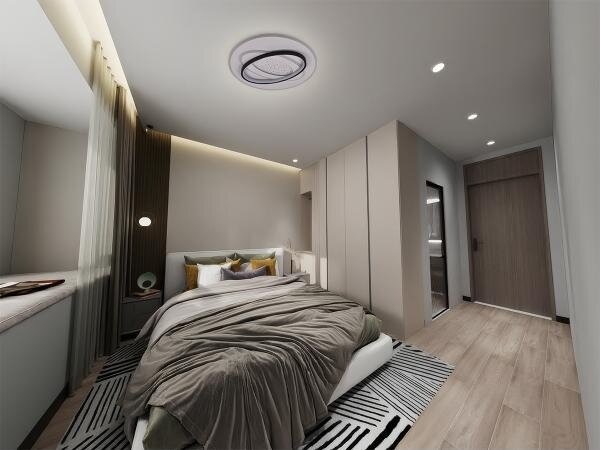 LED Димируем плафон LED/90W/230V 3000-6500K + дистанционно управление