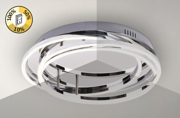 Rabalux 2183 - LED Димируема Лампа за таван SELENA LED/40W/230V