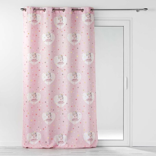 Розова детска завеса 140x260 cm Petite Etoile – douceur d'intérieur