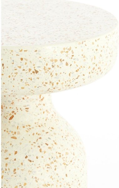 Кръгла странична масичка от terrazzo цимент ø 32 cm Moravit – Light & Living