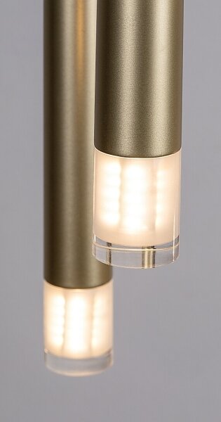 Rabalux 72361 - Пендел RAMIRA 5xG9/5W/230V златист