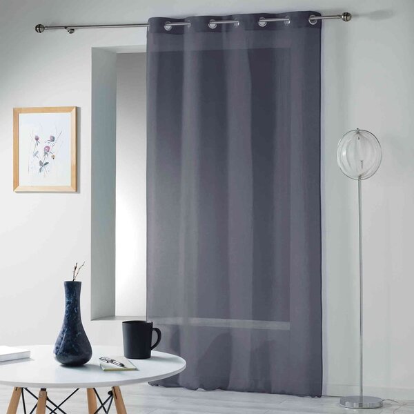 Антрацитна завеса 140x280 cm Telma – douceur d'intérieur
