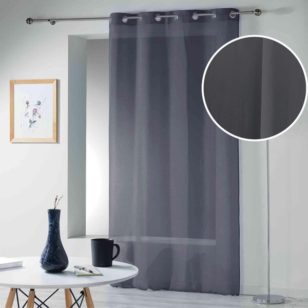 Антрацитна завеса 140x280 cm Telma – douceur d'intérieur