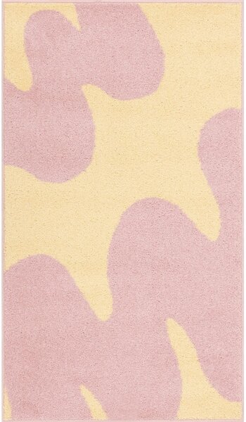 Жълто-розов детски килим 120x170 cm Hugsy Vanilla – FD