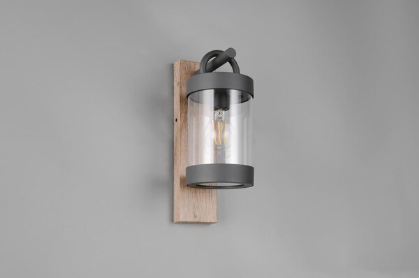 Стенно външно осветително тяло (височина 33 cm) Sambesi – Trio