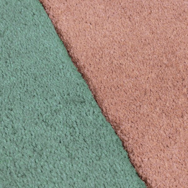 Син ръчно изработен вълнен килим 120x180 cm Lozenge Bright Multi – Flair Rugs