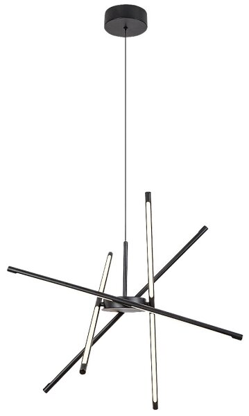 Rabalux 72338 - LED Пендел HENLI2 LED/40W/230V 3000K черен