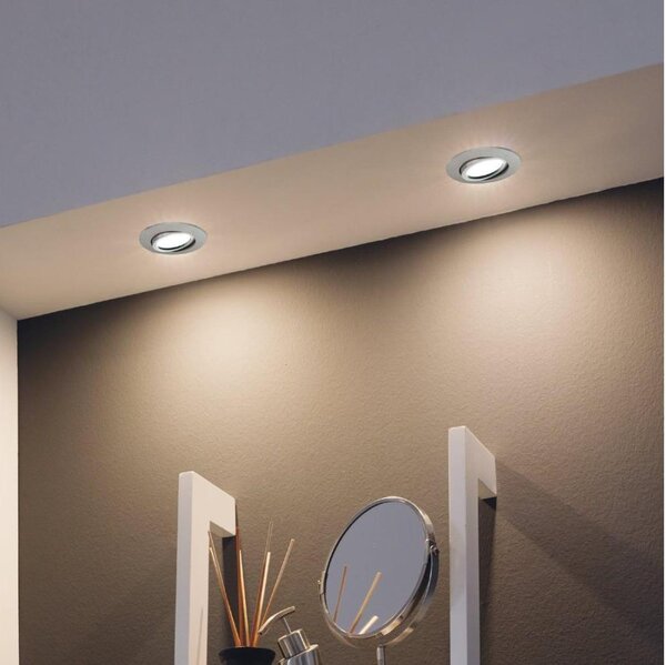 Eglo 95853 - Комплект 3x LED вградени осветителни тела PINEDA LED/4,9W/230V