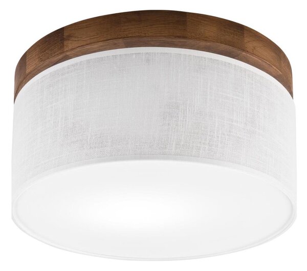 Brilagi - LED Плафон BELLADONNA 1xE27/15W/230V Ø 30 см бял/дъб череша