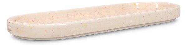 Поднос за сервиране порцеланова тава 10x28,5 cm Fika – ONA