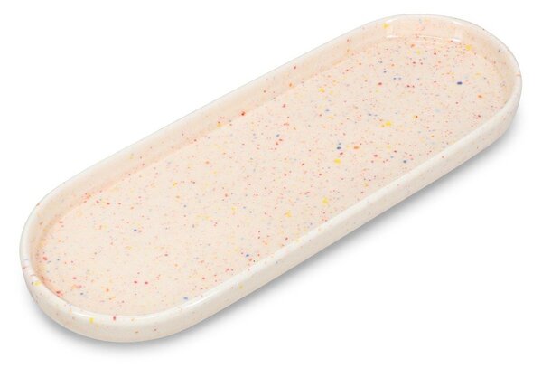 Поднос за сервиране порцеланова тава 10x28,5 cm Fika – ONA