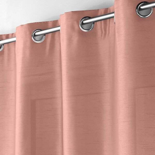 Розово перде от микросатен 140x240 cm Shana – douceur d'intérieur