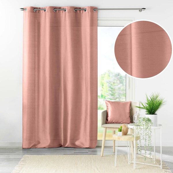 Розово перде от микросатен 140x240 cm Shana – douceur d'intérieur