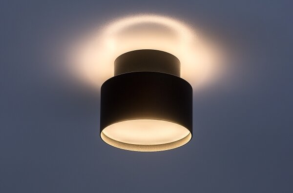 Rabalux 71319 - LED Плафониера OVIDIA LED/16W/230V 3000K черен