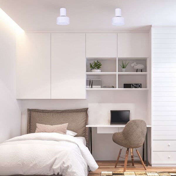 Rabalux 71327 - LED таванно осветително тяло OVIDIA LED/16W/230V 3000K бяло
