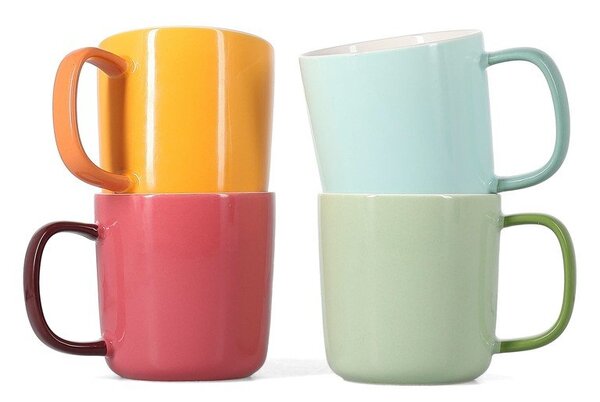 Оранжева чаша от костен порцелан 370 ml Mae – ONA